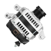 SEHNSUCHT alternator front view showing mounting points and benefits of direct fit