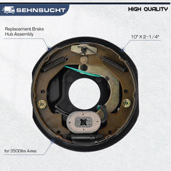SEHNSUCHT hub with bearings and grease seal visible for easy assembly guidance