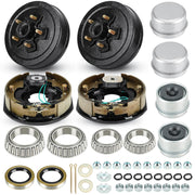 SEHNSUCHT front view of full brake kit showing included parts and box benefit clear inventory