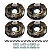SEHNSUCHT front view of assembled brake showing mounting holes and robust finish for reliable fit