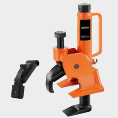 SEKAM clamp jaw close-up showing strong grip for stubborn tire beads benefit