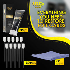 SellCCG microfiber cloth close detail providing gentle, streak-free buffing benefit