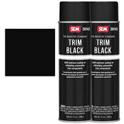 SEM 39143 front can showing label and satin black trim paint for easy identification and accurate selection