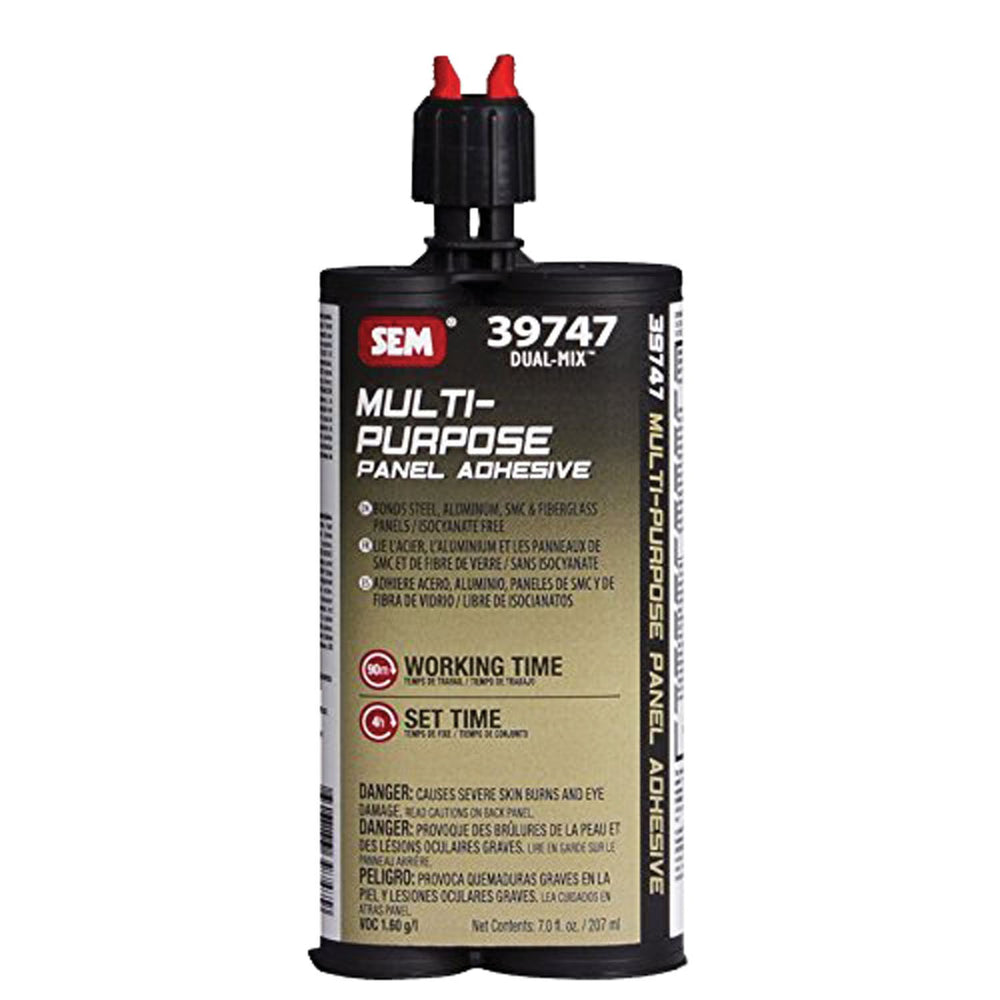 SEM 39747 front label showing product and clear bonding benefits