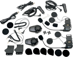 Sena SMH10D-10 close-up of jog dial and boom microphone highlighting simple gloved control