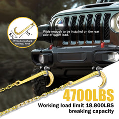 SENKEYFE 15-inch J hook close-up fitting deep frame openings