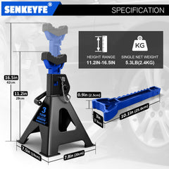 SENKEYFE double pin locking detail offering redundant safety