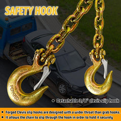 SENKEYFE detail of fully welded chain links showing durable construction
