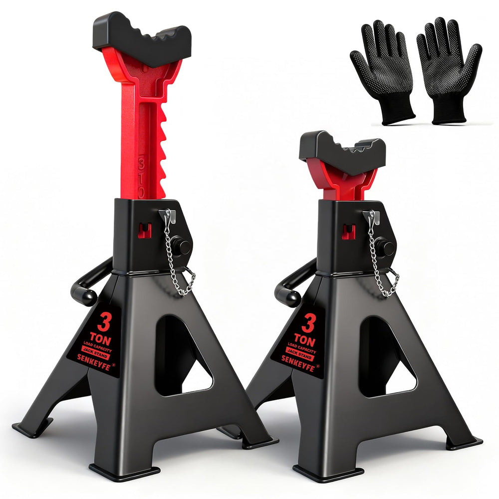 SENKEYFE front view pair showing stability and heavy-duty support