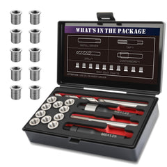 SENNMONN kit overview showing tools and ten inserts for complete repairs