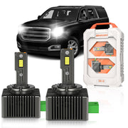 SENROBO front packaging showing D3S bulbs and model fitment benefits