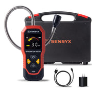 SENSYX front panel showing controls and color display for quick readings
