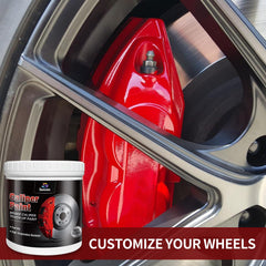 SENVEN cured glossy red finish close-up showing smooth texture and heat-resistant shine benefit