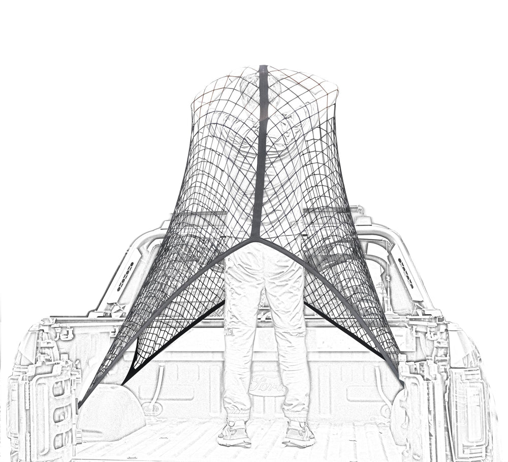 SENYAZON front packaging showing cargo net and benefits