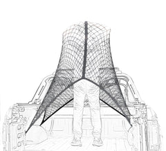 SENYAZON front packaging showing cargo net and benefits