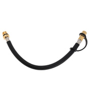 SeSicWe front view of drain hose showing full profile and fitment benefit