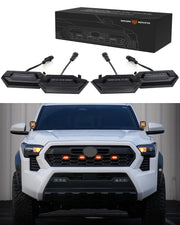 SEVEN SPARTA front grille assembly with amber LEDs for improved visibility