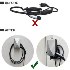 SEVEN SPARTA installed in garage lifestyle scene for neat charging area