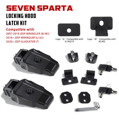 SEVEN SPARTA rubber pad detail protecting hood paint and preventing scratches