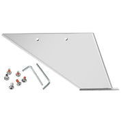 sevencow skeg guard front view showing full stainless protection and improved durability