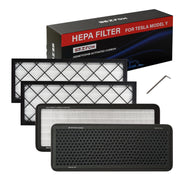 SEZFOM front trunk filter kit packaging showing contents and included tools, ensuring quick install