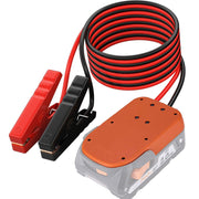 Sfablosm adapter and clamps front view showing sturdy ABS housing and safety features