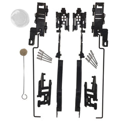 SFY sunroof track assembly front view showing mounting points and quality fit