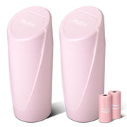 SGLRT front-facing mini trash can showing neat design and easy access