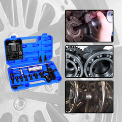 SGT SUPER GARAGE TOOLS expandable collets array demonstrating size versatility
