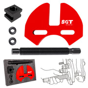 SGT SUPER GARAGE TOOLS front packaging showing full kit and portability benefit