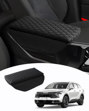 Shademax front packaging of Sportage armrest cover showing product and benefits