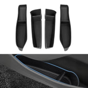 Shademax front view of organizer showing exact Model Y Juniper fit and protection
