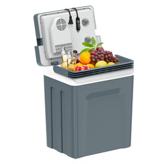 SHAREWIN front view closed showing compact design and handle, convenient portability