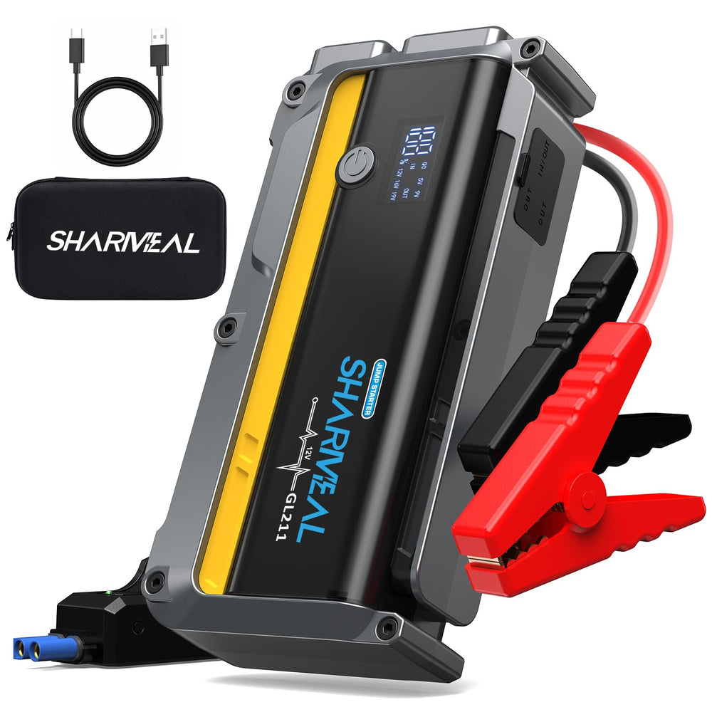 Sharmeal 7000A front angle view showing compact rugged design and portability
