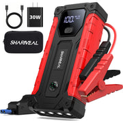 Sharmeal front view with cables showing compact power and quick start benefit