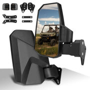 SHEJISI front view of mirror showing wide field of view benefit