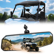 SHEJISI front-facing mirror showing wide clear view benefit