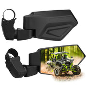 SHEJISI front mirror assembly showing wide landscape glass and robust housing for improved rear view