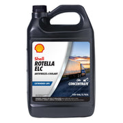 Shell Rotella label on 1 US gal container showing product identity and benefits
