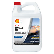 Shell Rotella front view of 1 gallon bottle showing product and immediate readiness