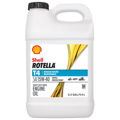 Shell Rotella front label showing product and benefits