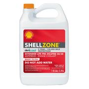 Shell Dex‑Cool front packaging showing 1 gallon and ready‑to‑use convenience