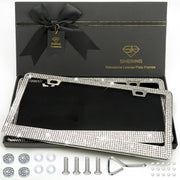 Shering frontal white frame showing full sparkling design and instant car upgrade