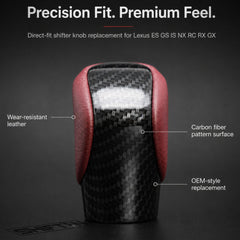 SHIFTIN close-up of carbon-fiber pattern delivering sporty texture and durability