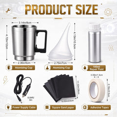 Shimeyao atomizer cup and cap close-up demonstrating precise vapor delivery
