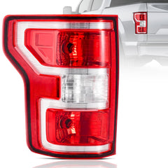 SHINEHOME front view of left F150 tail light showing exact OE fit and finish benefit