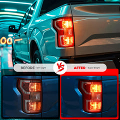 SHINEHOME image of harness and bulbs included for plug-and-play replacement convenience