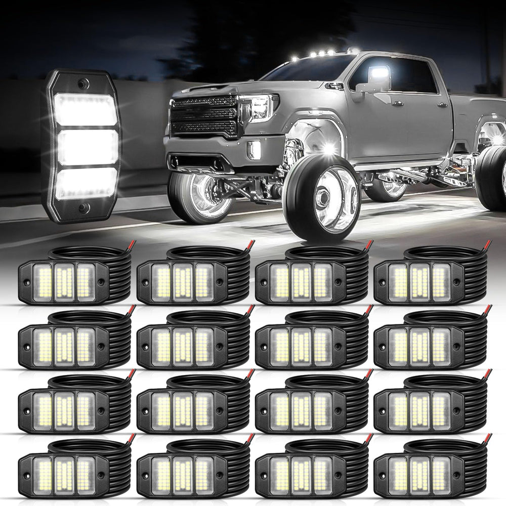 SHINIGHT front view of pod showing compact housing and bright output benefit