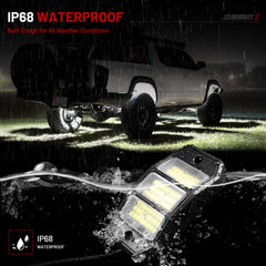 SHINIGHT side profile die-cast aluminum housing showing heat resistance benefit