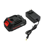SHINTYOOL front packaging showing battery and charger, clear compatibility benefit